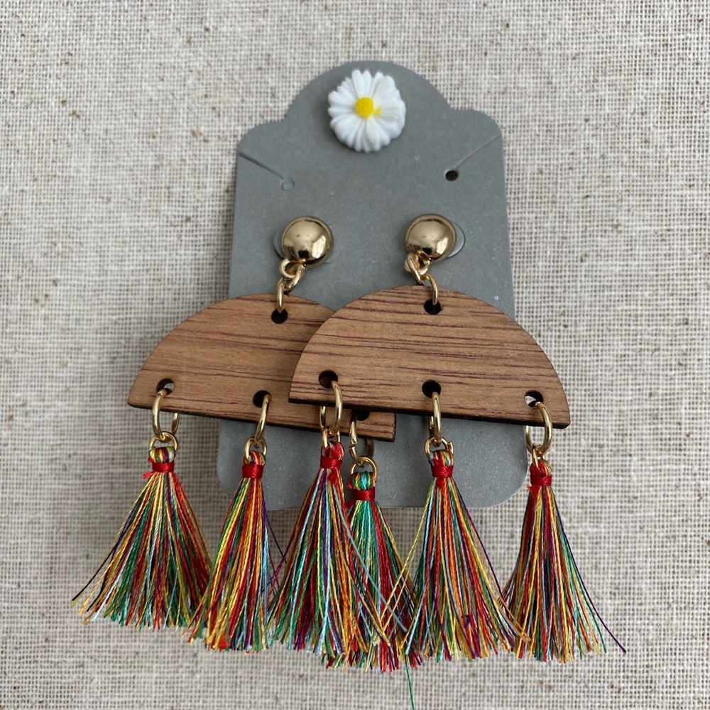 Multicolor earrings